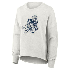 Dallas Cowboys Women's Oversized Hometown Pullover Sweatshirt - Heather Gray - Fanatics