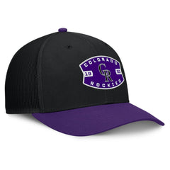 Colorado Rockies Fanatics Cutoff Adjustable Trucker Hat Outlet