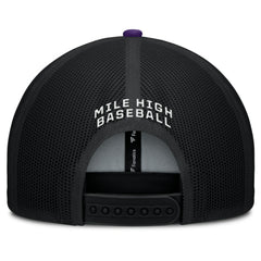 Colorado Rockies Fanatics Cutoff Adjustable Trucker Hat Outlet