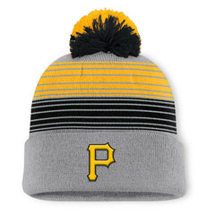 Pittsburgh Pirates Fanatics Balk Cuffed Knit Hat with Pom Discount
