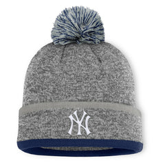 New York Yankees Fanatics Backstop Cuffed Knit Hat with Pom Outlet
