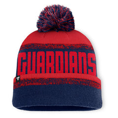Cleveland Guardians Fanatics No-Doubter Cuffed Knit Hat with Pom Online