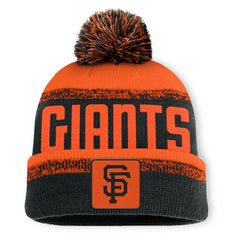 San Francisco Giants Fanatics No-Doubter Cuffed Knit Hat with Pom Online