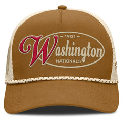 Washington Nationals Fanatics A-Frame Trucker Adjustable Hat Outlet