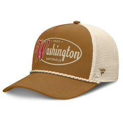 Washington Nationals Fanatics A-Frame Trucker Adjustable Hat Outlet