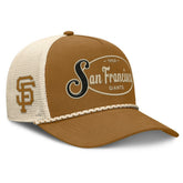 San Francisco Giants Fanatics A-Frame Trucker Adjustable Hat Discount