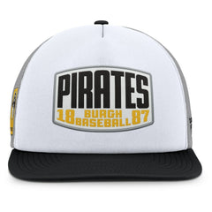 Pittsburgh Pirates Fanatics Cranked Foam Front Patch Trucker Adjustable Hat Outlet