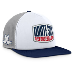 Chicago White Sox Fanatics Cranked Foam Front Patch Trucker Adjustable Hat Near Me