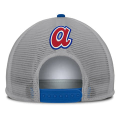 Atlanta Braves Fanatics Cranked Foam Front Patch Trucker Adjustable Hat Discount
