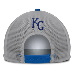 Kansas City Royals Fanatics Cranked Foam Front Patch Trucker Adjustable Hat Sale