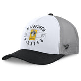 Pittsburgh Pirates Fanatics Designated A-Frame Foam Front Trucker Adjustable Hat Online