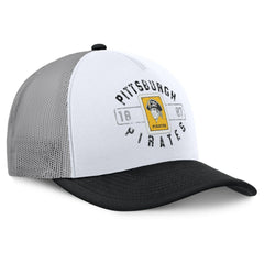 Pittsburgh Pirates Fanatics Designated A-Frame Foam Front Trucker Adjustable Hat Online
