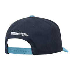 Seattle Kraken Mitchell & Ness May Flowers Pro Crown Adjustable Hat - Navy/Light Blue | NHL near me