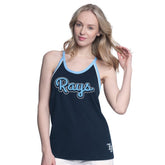 Tampa Bay Rays G-III 4Her by Carl Banks Women's Curveball Racerback Tank Top Discount