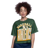 Athletics Starter Women's Play the Ball Boxy Cropped T-Shirt Outlet