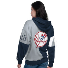 New York Yankees Starter Women's Curve Ball Full Zip Hoodie Sweatshirt Online