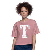 Texas Rangers Starter Women's Play the Ball Boxy Cropped T-Shirt Online