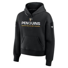 Pittsburgh Penguins Fanatics Women's Authentic Pro Primary Pullover Hoodie - Black | Fanatics online