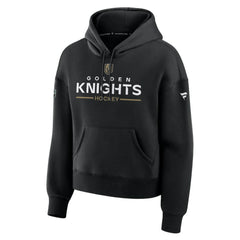 Vegas Golden Knights Fanatics Women's Authentic Pro Primary Pullover Hoodie - Black | Fanatics Lifestyle