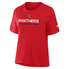 Florida Panthers Fanatics Women's Authentic Pro Primary T-Shirt - Red | Fanatics on sale