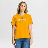 Boston Bruins Fanatics Women's Authentic Pro Primary T-Shirt - Gold | Fanatics sale