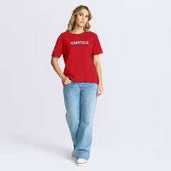 Washington Capitals Fanatics Women's Authentic Pro Primary T-Shirt - Red | Fanatics Clearance