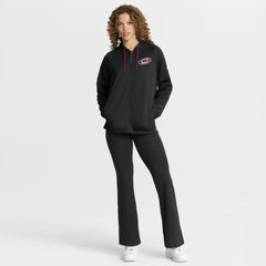 Carolina Hurricanes Fanatics Women's Authentic Pro Rink Raglan Full-Zip Hoodie - Black | Fanatics Clearance