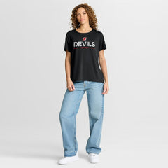 New Jersey Devils Fanatics Women's Authentic Pro Rink Tech T-Shirt - Black | Fanatics Clearance