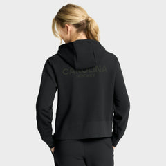 Carolina Hurricanes Fanatics Women's Authentic Pro Road Tri-Blend Quarter-Zip Hoodie - Black | Fanatics online