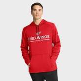 Detroit Red Wings Fanatics Authentic Pro Rink Hoodie - Red | Fanatics Clearance