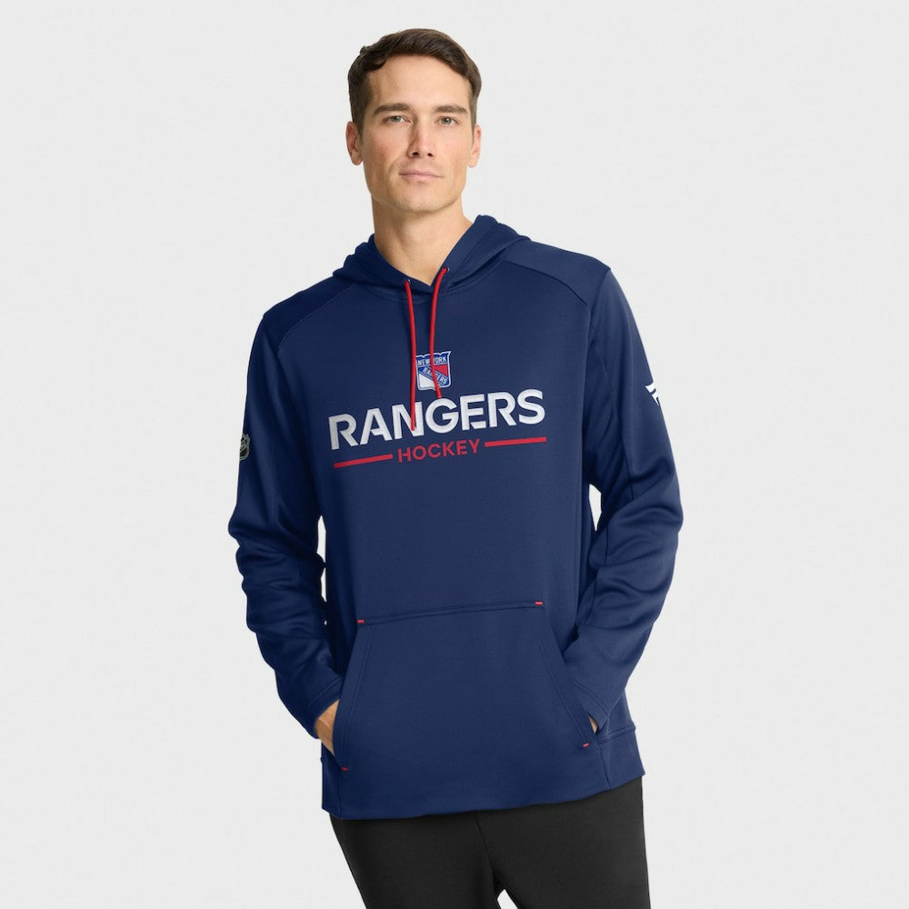 New York Rangers Fanatics Authentic Pro Rink Hoodie - Navy | Fanatics on sale