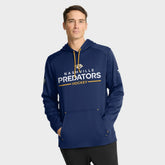 Nashville Predators Fanatics Authentic Pro Rink Hoodie - Navy | Fanatics sale