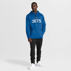Winnipeg Jets Fanatics Authentic Pro Rink Hoodie - Blue | Fanatics near me