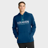 Seattle Kraken Fanatics Authentic Pro Rink Hoodie - Deep Sea Blue | Fanatics discount