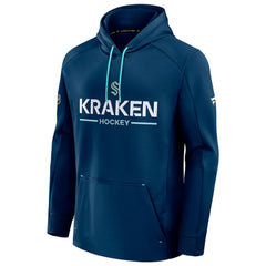 Seattle Kraken Fanatics Authentic Pro Rink Hoodie - Deep Sea Blue | Fanatics discount