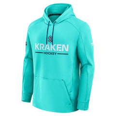 Seattle Kraken Fanatics Authentic Pro Rink Hoodie - Light Blue | Fanatics Lifestyle