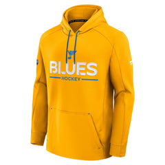 St. Louis Blues Fanatics Authentic Pro Rink Hoodie - Gold | Fanatics discount