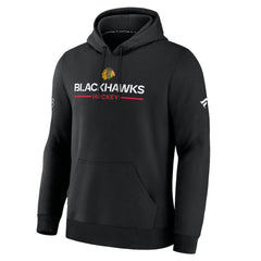 Chicago Blackhawks Fanatics Authentic Pro Primary Hoodie - Black | Fanatics on sale