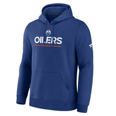 Edmonton Oilers Fanatics Authentic Pro Primary Hoodie - Royal | Fanatics Clearance
