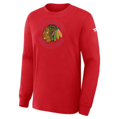 Chicago Blackhawks Fanatics Authentic Pro Property Of Practice Long Sleeve T-Shirt - Red | Fanatics online
