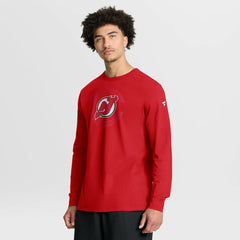 New Jersey Devils Fanatics Authentic Pro Property Of Practice Long Sleeve T-Shirt - Red | Fanatics discount