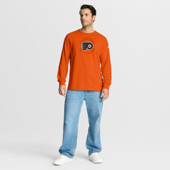 Philadelphia Flyers Fanatics Authentic Pro Property Of Practice Long Sleeve T-Shirt - Orange | Fanatics online