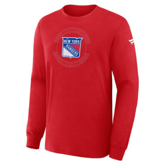 New York Rangers Fanatics Authentic Pro Property Of Practice Long Sleeve T-Shirt - Red | Fanatics discount