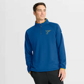 St. Louis Blues Fanatics Authentic Pro Rink Raglan Quarter-Zip Pullover - Blue | Fanatics discount