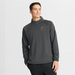 Vegas Golden Knights Fanatics Authentic Pro Rink Raglan Quarter-Zip Pullover - Black | Fanatics online
