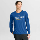 Buffalo Sabres Fanatics Authentic Pro Rink Tech Long Sleeve T-Shirt - Royal | Fanatics sale