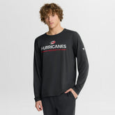 Carolina Hurricanes Fanatics Authentic Pro Rink Tech Long Sleeve T-Shirt - Black | Fanatics Lifestyle