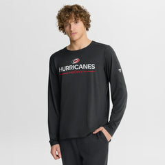 Carolina Hurricanes Fanatics Authentic Pro Rink Tech Long Sleeve T-Shirt - Black | Fanatics Lifestyle