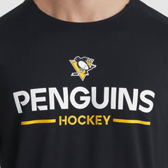 Pittsburgh Penguins Fanatics Authentic Pro Rink Tech Long Sleeve T-Shirt - Black | Fanatics sale
