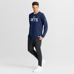 Winnipeg Jets Fanatics Authentic Pro Rink Tech Long Sleeve T-Shirt - Navy | Fanatics online